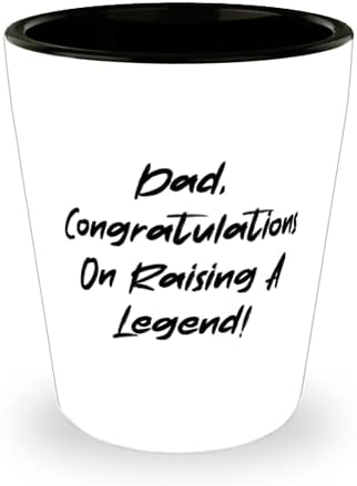 Татко, Поздравления За Отглеждането На Легенди! Чаша, Чува Подарък От Дъщеря ми, Идеална Керамична Чаша За баща