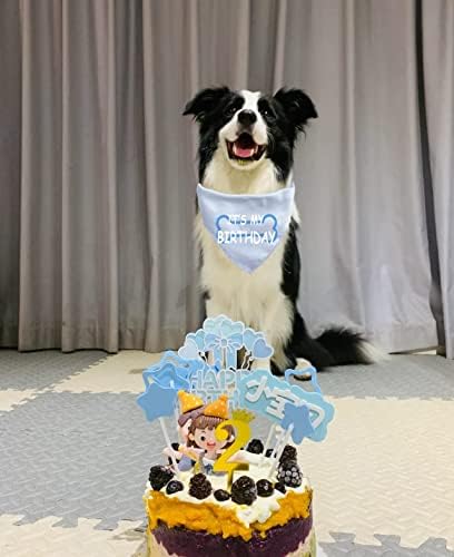 Кърпа за рождения Ден на Кучето Кърпа за рождения Ден на Кучето на Момчето Момичета Аксесоари за рождения Ден на