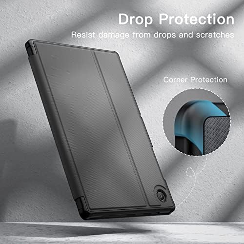 Калъф JETech за Samsung Galaxy Tab A8 10,5-инчов 2022 (SM-X200/X205/X207), Тънък Защитен калъф-за награда-поставка