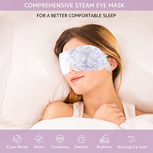 EOBTAIN за Еднократна употреба Парна маска за очи за сън, 16 опаковки, опаковка, Маска с топъл за очите Тъмни кръгове,