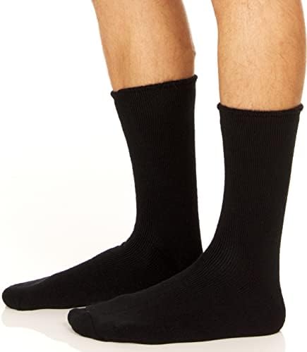 УНИКАЛНИ СТИЛОВЕ ASFOOR, Комплект от 3 Термоносков за Мъже, Чорапи с отопляем през Студеното Време, Мъжки Топло