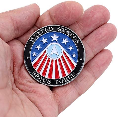 Вълшебни игли Министерството на Космическите сили на САЩ (1 Стара сребърна монета)