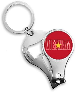 Виетнам Името На Хартата На Страната Ножица За Нокти Халка Ключодържател Отварачка За Бутилки Машина За Рязане
