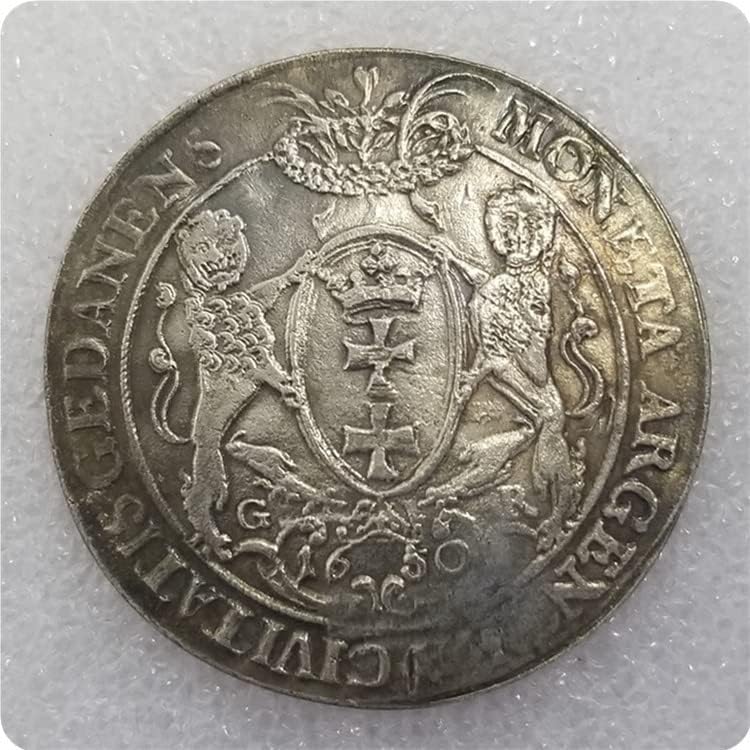 Старинен Полски Сребърен долар 1650 г. 1780