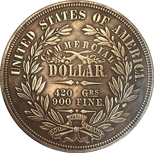 Ada Cryptocurrency Криптовалюта Любима монета 1872 г. American Freedom Eagle Монета сребърно покритие Копие Монети