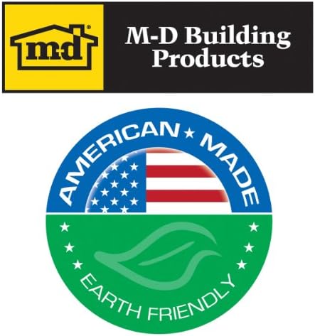 M-D Building Products 78014 Свързващо вещество за фуги с широк Канавката 1-1/4 инча в 36 инча, Сребрист