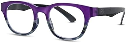 Четци за очи RS Eyeshop - RS 1188 - Лилави рамки с шарките -C1 (силата на виолетовия цвят и модел 2,00)