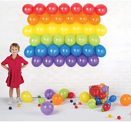 Amscan decoration 117869 Основен Комплект за декорации за детски партита от пластмасови топки, Един размер, Мулти
