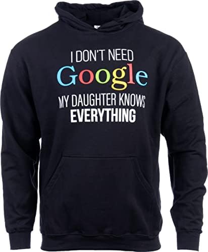 Дъщеря ми Знае всичко | Тениска със забавна шега татко