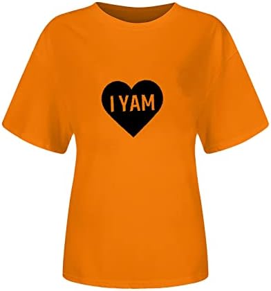 Ризи HOXINE I Yam Диван за жени и Мъже, Модни Тениска с графичен Дизайн, Лятна Ежедневни Свободна Туника с Къс ръкав