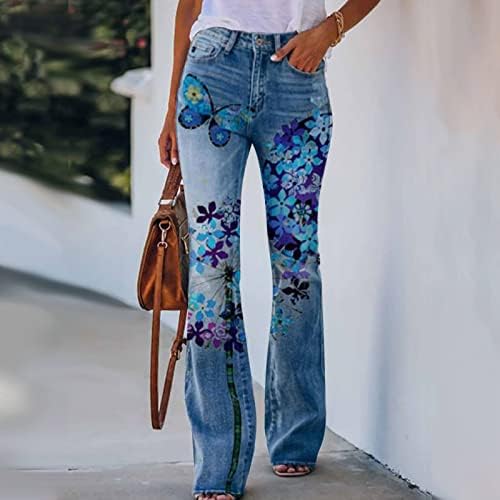 Дънки за жени, Широки Дънки с модел на цип, Дънкови Панталони с бродерия, прави Панталони за жени, Ежедневни панталони,