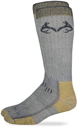 Чорапи Realtree Boys Merino Uplander; Boot, Сиви, Малки