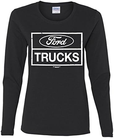 Потертая Женска тениска Ford Камиони с дълъг ръкав F150