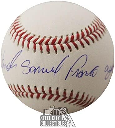 Пълно име Вандера Франко с Автограф MLB Бейзбол - JSA - Бейзболни топки с автограф