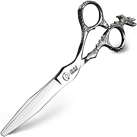 Ножица за подстригване на коса с дръжка XUANFENG Dragon 6Стоманени Ножици за подстригване на коса 440C за Дома или