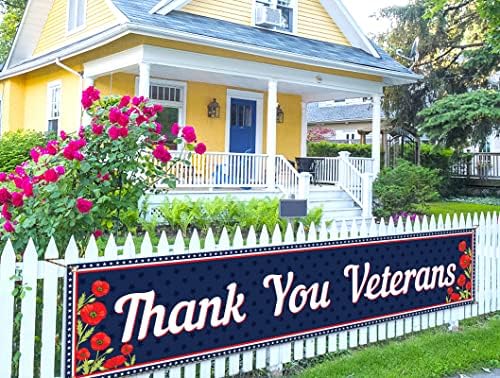 Благодаря На Ветераните Ограда Банер Ден В Памет На Американски Патриотичен Празник, Парти Фон За Фотобудки Външно