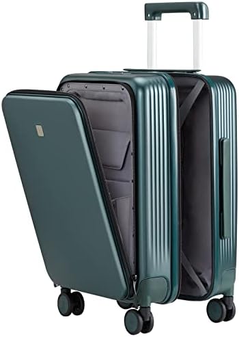 Регистриран багаж Hanke, Одобрен от авиокомпанията, с въртящи се колела, Вертикални 24-цолови куфара в твърда обвивка