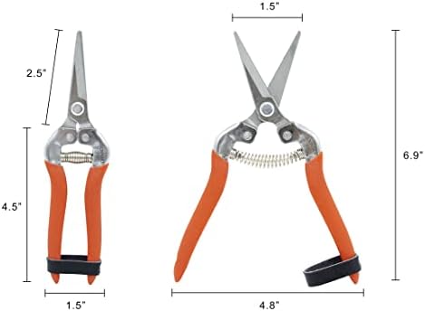 Ръчни ножици Zenport H300S-3PK, Червен