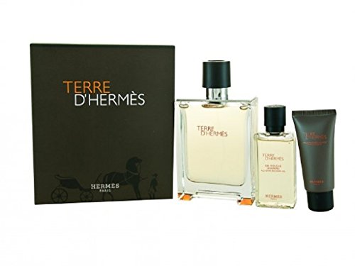 Подаръчен комплект Спрейове за Тоалетна вода Hermes Terre d ' Hermes за мъже, 3,3 Грама