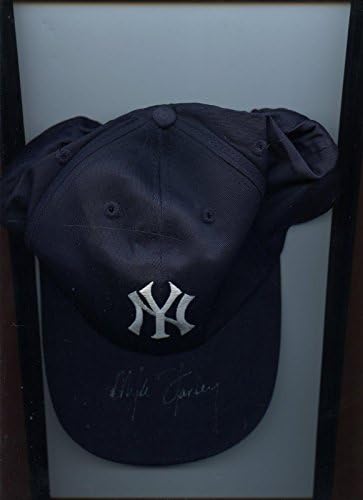 Шапка с автограф на Майк Стенли Ню Йорк Янкис /Шапка - Шапки с автограф