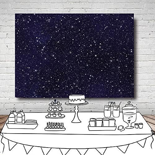 Нощното Небе Междузвездни Фонове Вселената Космическа Тема на Звездния Фон За Снимки 72 x 48 Галактика Звезда Деца