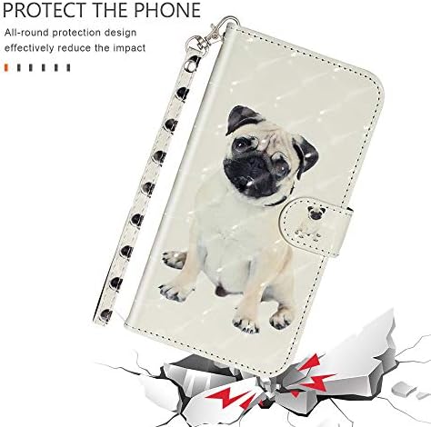 Чанта-портфейл IVY A42 5G 3D с панти капак за Samsung Galaxy A42 5G Case - Dog