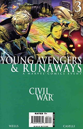 Гражданска война: млади the avengers и беглецы #3 от комиксите на Marvel