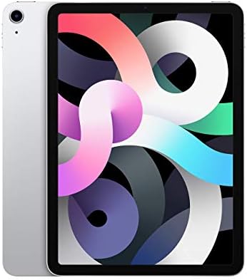 Apple iPad Air (10,9-инчов, Wi-Fi, 256 GB) - Сребърна (Последният модел, 4-то поколение) (Обновена)