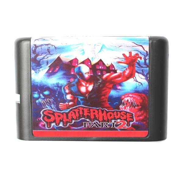 Splatterhouse Част 2 е 16 битова Игрална карта MD За Sega Mega Drive За Genesis