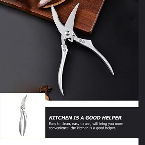 Ножици HEMOTON Тежки Ножици Тежки Кухненски Ножици За Рязане на Кулинарни Ножици за Рязане на Пиле, Домашни птици,