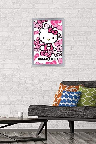 Тенденцията на Международното Плакат с Лъкове на Hello Kitty на Стената 22.375X 34