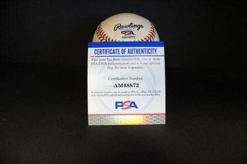 Бейзболен автограф с автограф на Шон Кейси Auto PSA/DNA AM48872 - Бейзболни топки с Автографи
