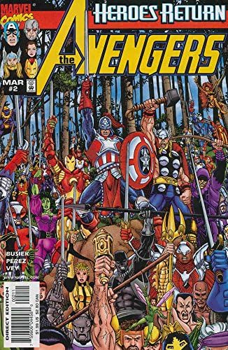 The avengers (Том 3) # 2 VF / NM; Комиксите на Marvel | Връщане на герои