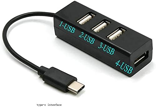 KXDFDC Type-C 4-портов USB 3.0 Хъб USB 3.1 Адаптер за Директна Доставка на Адаптер за зарядно устройство Кабел Конвертор